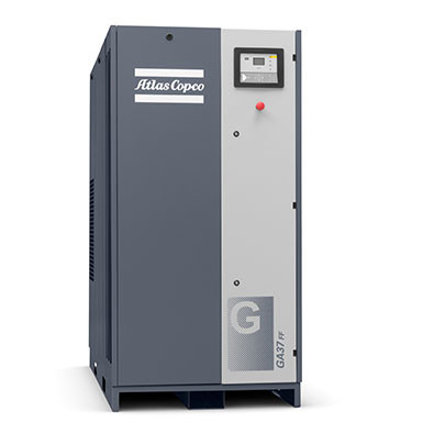 GA37+ Compressore d'aria a vite Atlas GA serie 50Hz 37kw con sistema di blocco di ingresso intelligente SIL