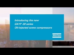 Compressore d'aria a vite Atlas con iniezione di olio GA11+-30+